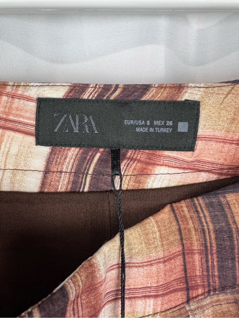 Zara Plaid Maxi Skirt. NWT Size Small - Picture 11 of 15